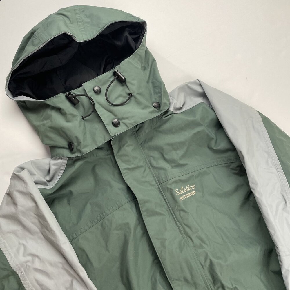 Solstice Microshed Jacket Men’s XL Full Zip Snap Ski Coat Parka Vintage 90s